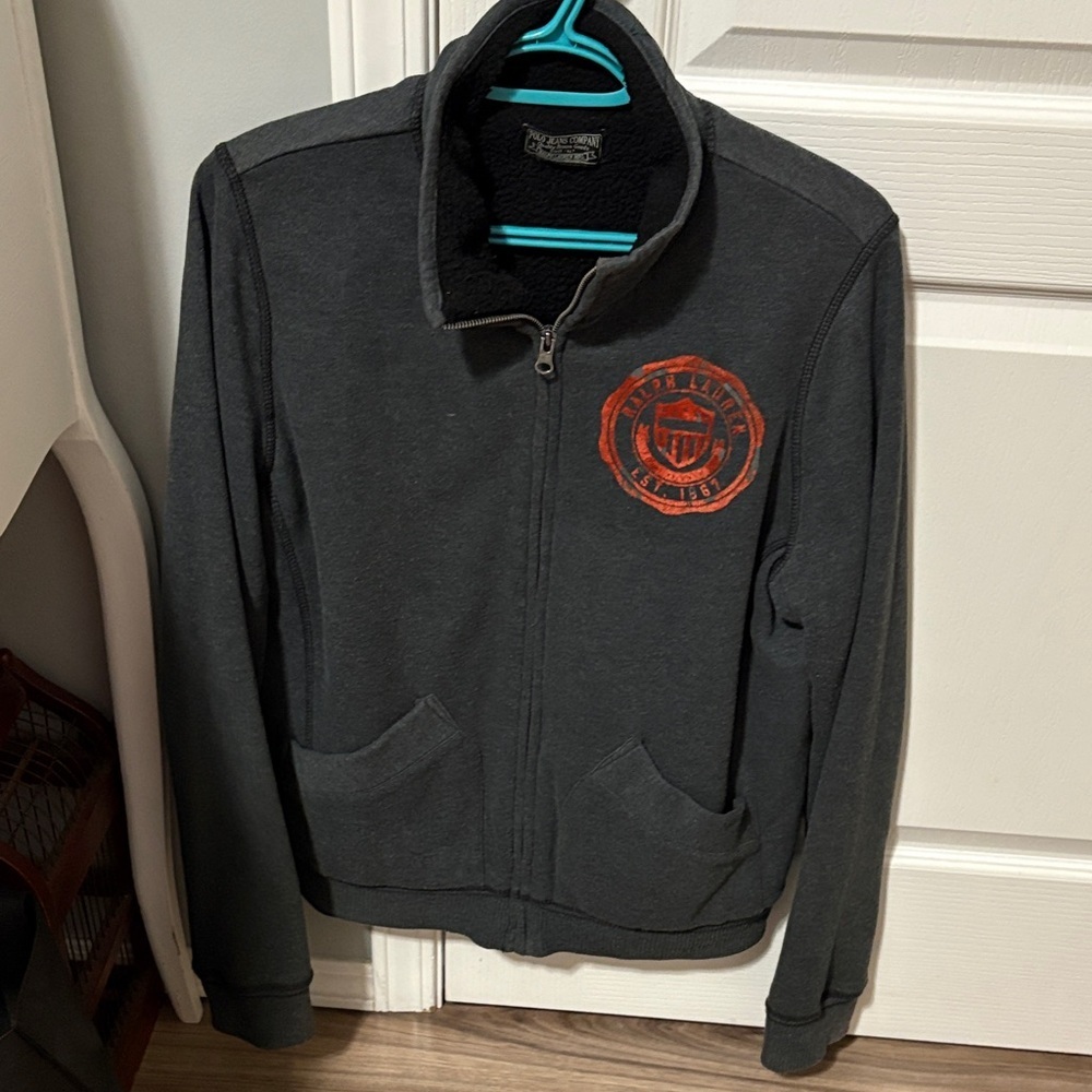 Polo by Ralph Lauren Charcoal Sherpa Lined Utility Jacket - Picture 5 of 6